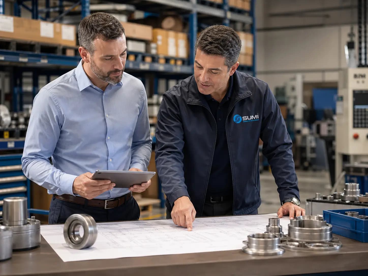 Technical collaboration between SUMI teams and customers
